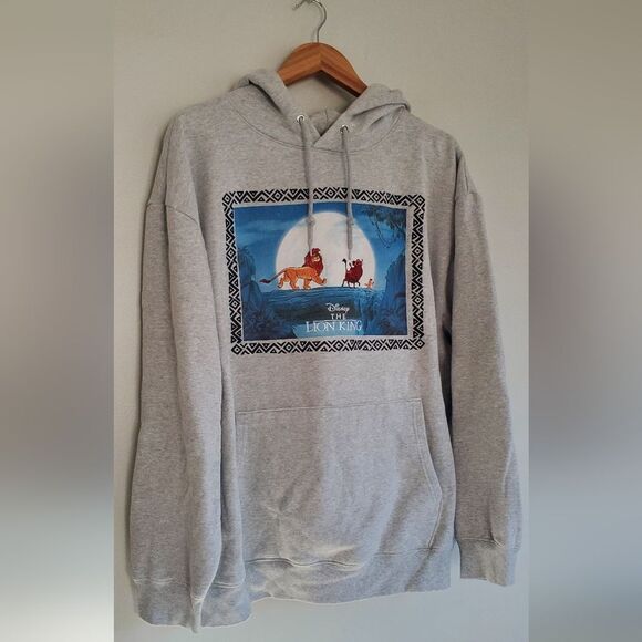 Disney Parks 30th Anniversary Lion King Gray Embroidered Size XXL - Picture 2 of 9